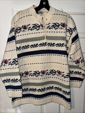 Vintage Great Lakes Country Knitted Sweater